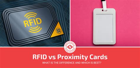 proximity card vs rfid card